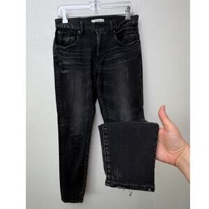 Moussy Vintage Charcoal Skinny Ankle Jeans Women 27